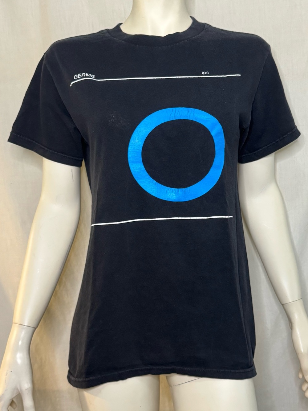 The Germs band black t shirt size small